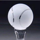 Crystal Tennis Frosted Award