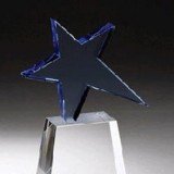 Blue Star Crystal Award