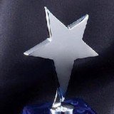 Star Blue Crystal Award