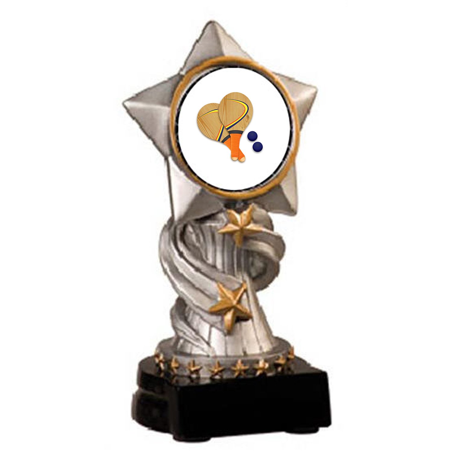 Paddle Ball Encore Resin Trophy