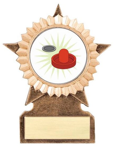 Air Hockey Star Stand Trophy