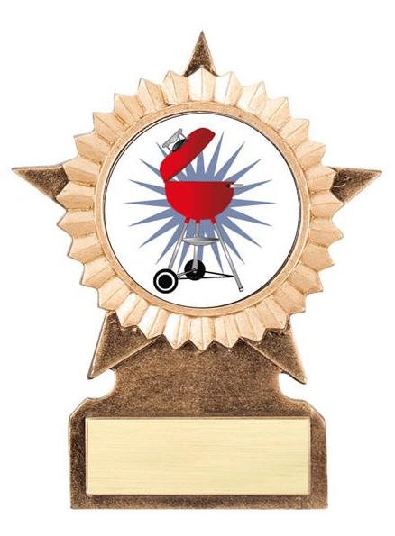 Barbecue Star Stand Trophy