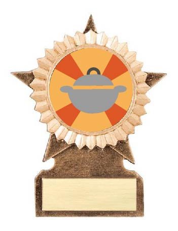 Best Thanksgiving Side Dish Star Stand Trophy