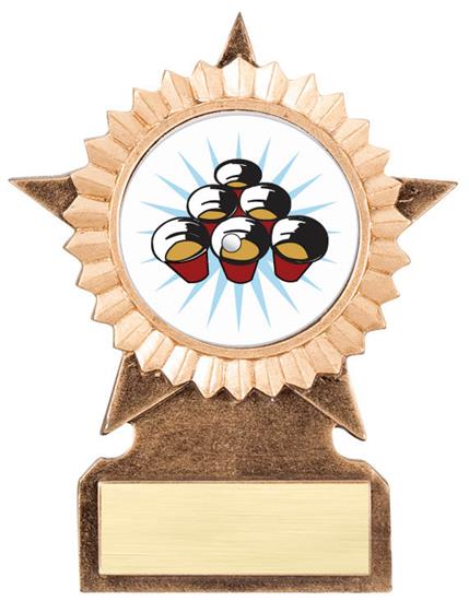 Beer Pong Star Stand Trophy