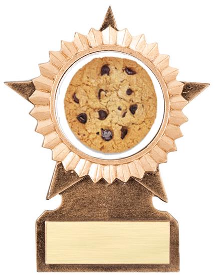 Cookie Bake Off Star Stand Trophy