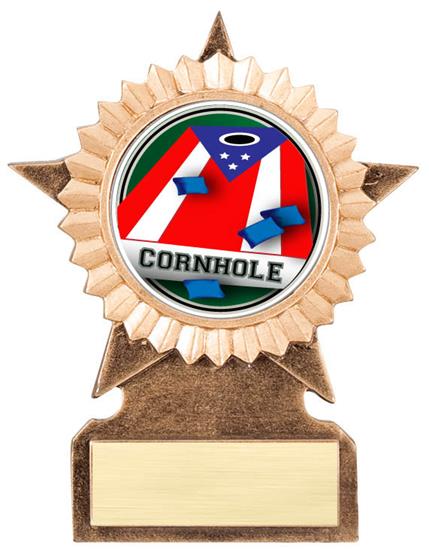 Cornhole Star Stand Trophy