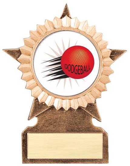 Dodgeball Star Stand Trophy