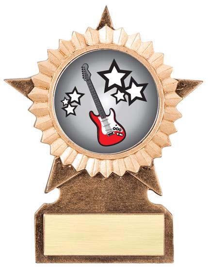 Guitar Star Stand Trophy
