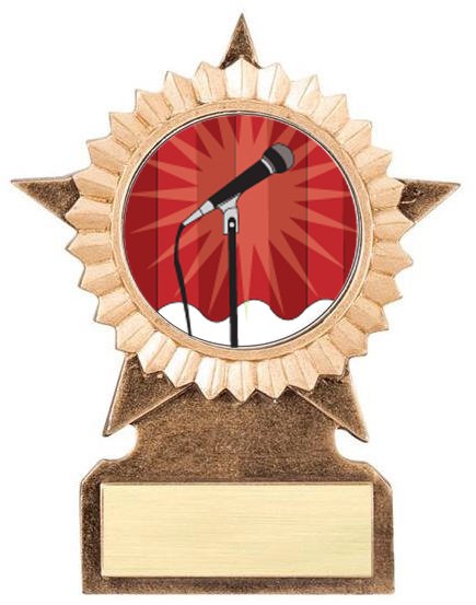 Karaoke Star Stand Trophy