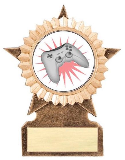 Video Game Star Stand Trophy