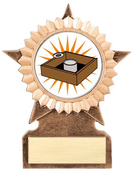 Washer Toss Star Stand Trophy