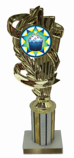 Cupcake Column Trophy