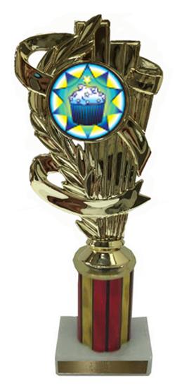 Cupcake Column Trophy