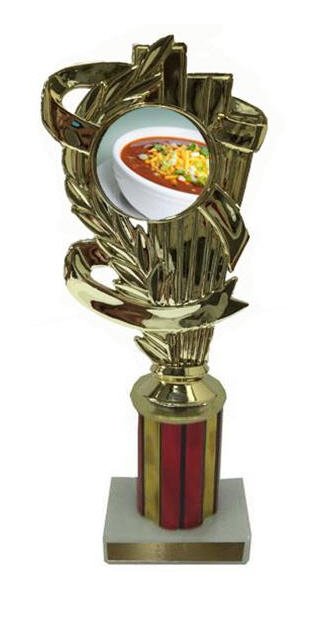 Chili Bowl Column Trophy