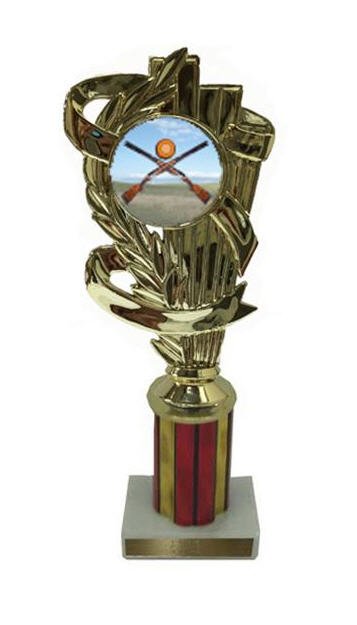 Sporting Clay Column Trophy