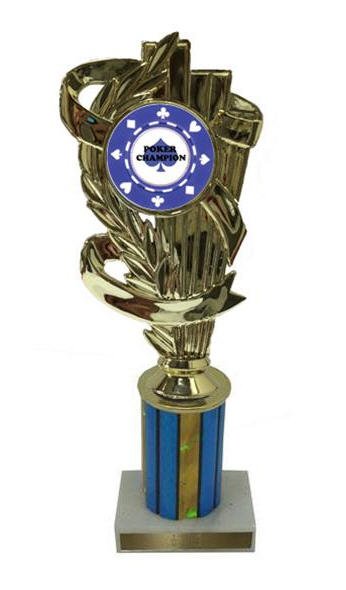 Poker Column Trophy