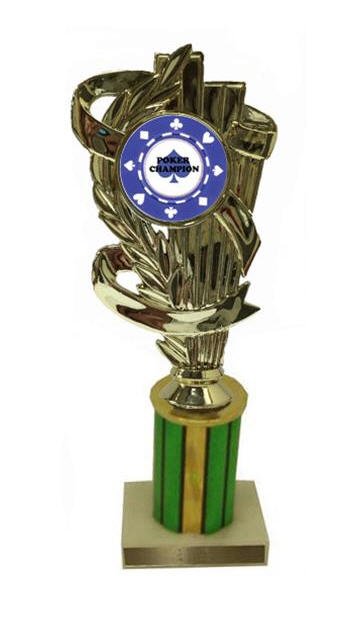 Poker Column Trophy
