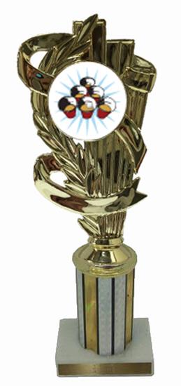 Beer Pong Column Trophy