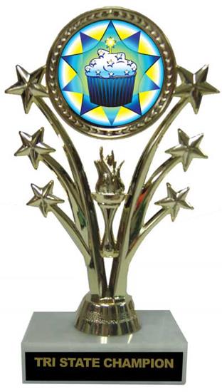 Star Cupcake Trophy