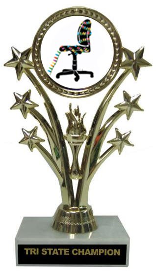 Christmas Office Cubicle Trophy