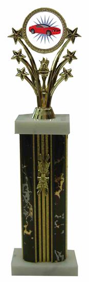 Large Star Column Car Trophies