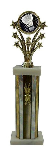 Large Star Column Croquet Trophies