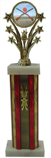 Sporting Clays Large Star Column Trophies
