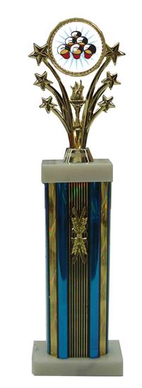 Large Star Column Beer Pong Trophies