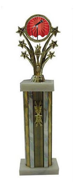 Star Column Karaoke Trophies
