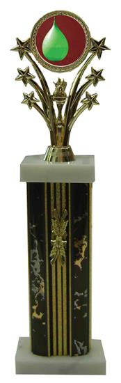 Star Column Water Balloon Toss Trophies
