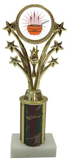 Chili Cook Off Star Column Trophy