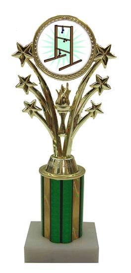 Star Ladder Golf Column Trophy