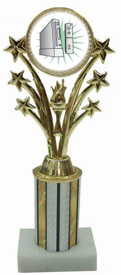 Wii Star Column Trophy