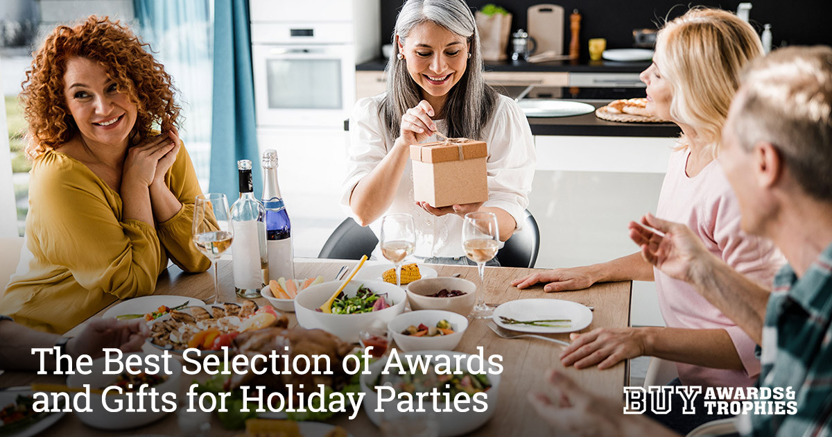 The Best Selection of Awards and Gifts for Holiday Parties