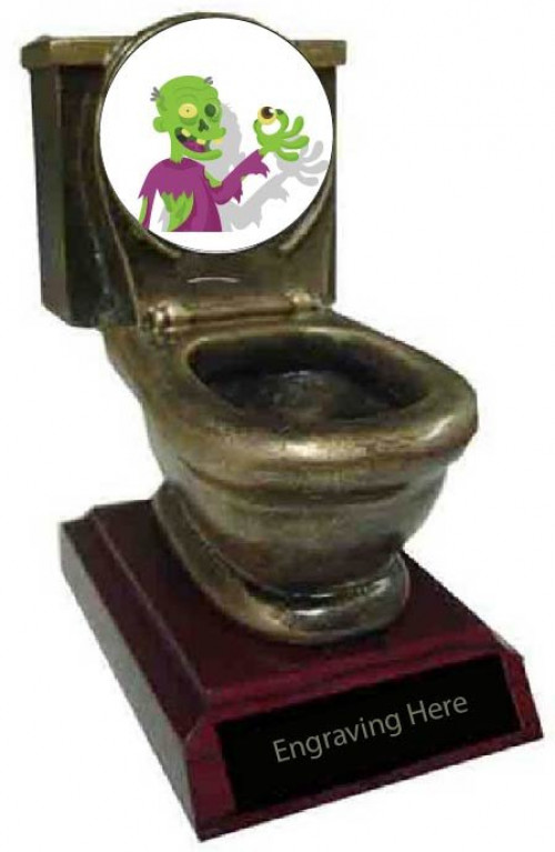 Funny Halloween Trophy