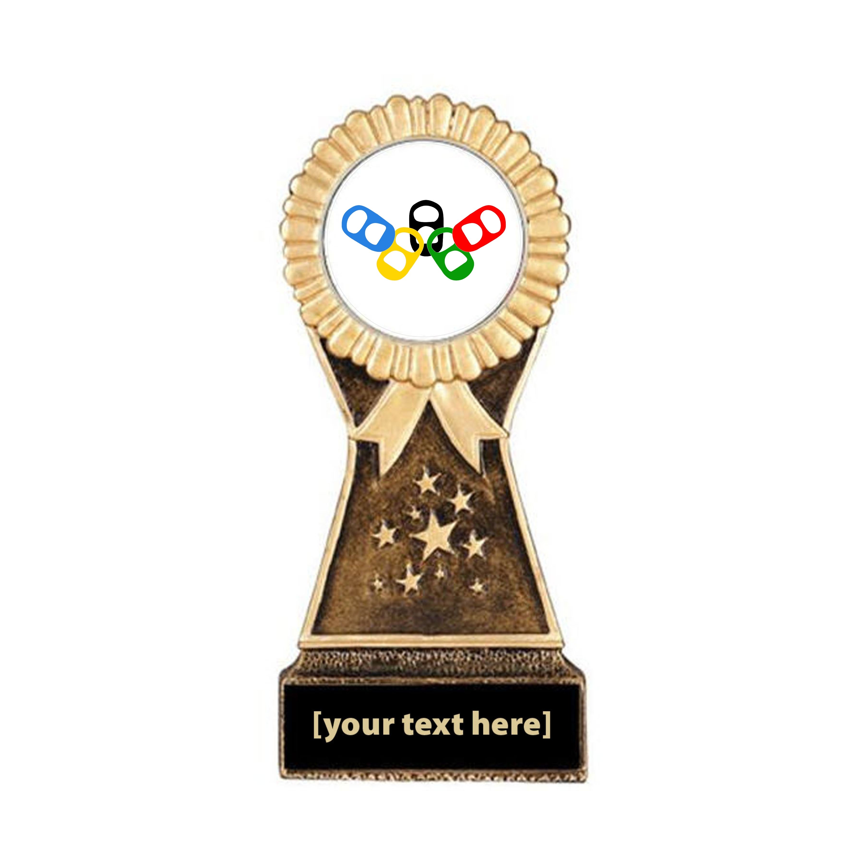 Beer Olympics Resin Stand Trophy