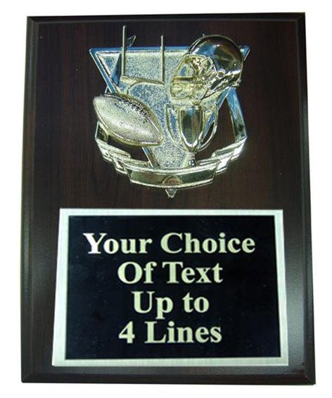 Football Plaque
