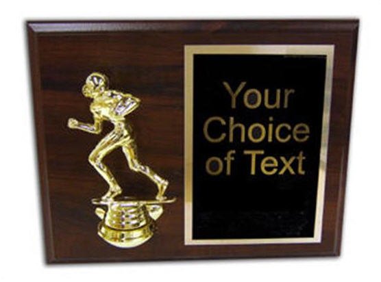 Plaque with Football Figure