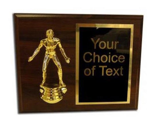 Wrestling Plaque