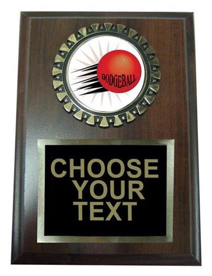 Dodge Ball Plaque