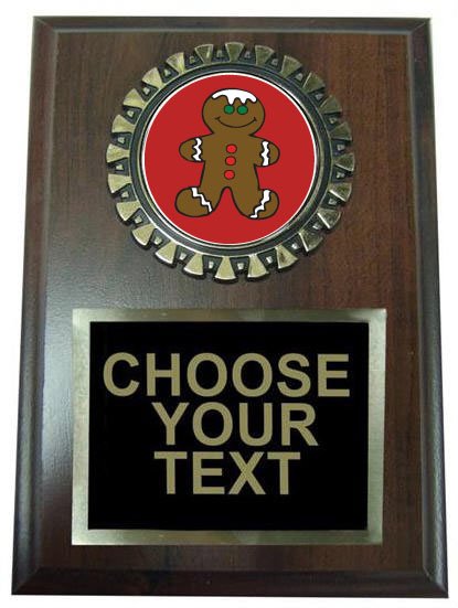 Gingerbread Christmas Plaque