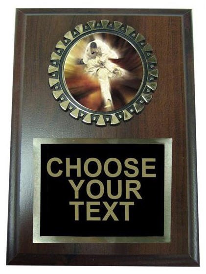Karate Plaque