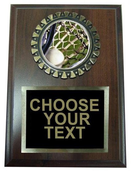 Lacrosse Medallion Plaque