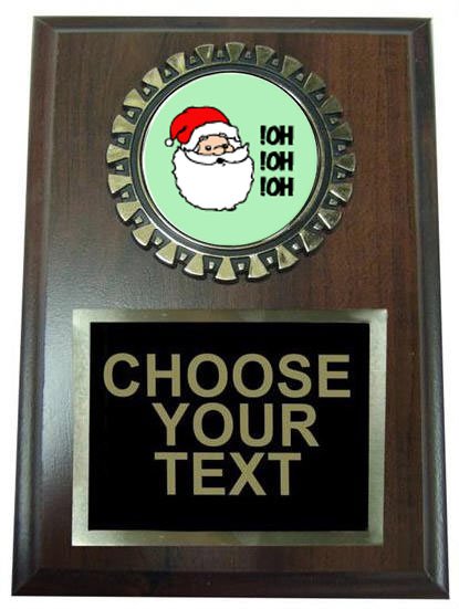 Santa Christmas Plaque