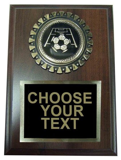 Soccer Award Plaque