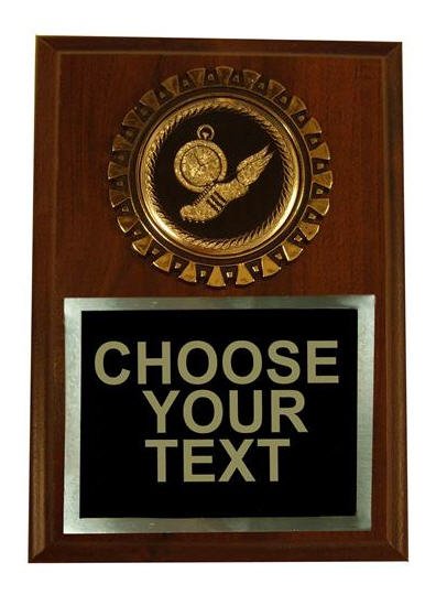Track Award Plaque