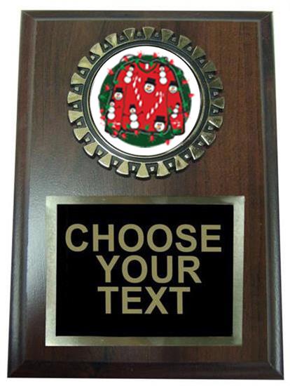 Ugly Christmas Sweater Plaque