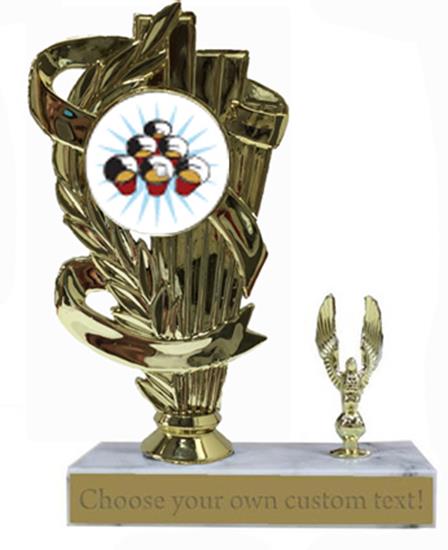 Beer Pong Marble Base Trophy