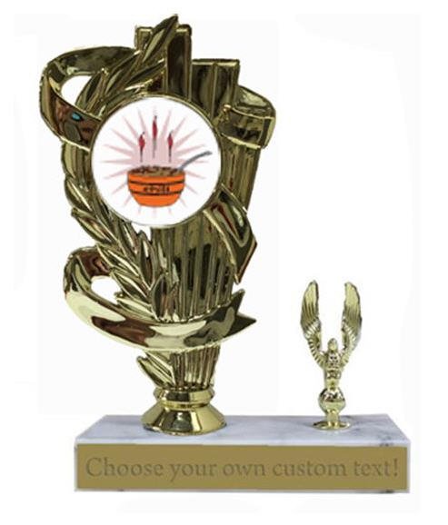 Chili Cook Off Marble Base Trophy
