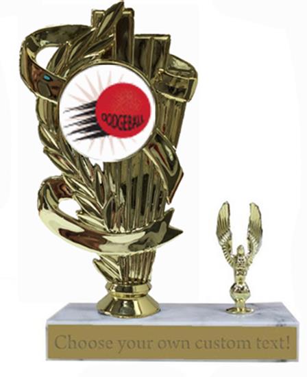 Dodgeball Marble Base Trophy